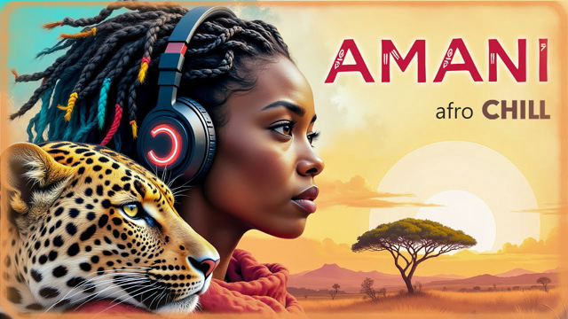 AMANI: Afro Chill Lounge | Deep Relaxation & Focus | Soothing Female Vocals
