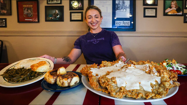Kendall's Chicken Fried Steak Challenge Has A 99% Fail Rate!