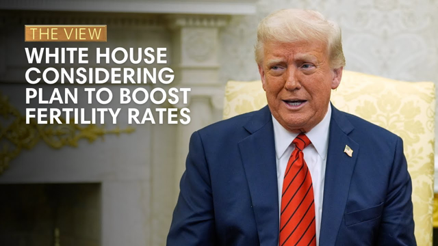 White House Considering Plan To Boost Fertility Rates