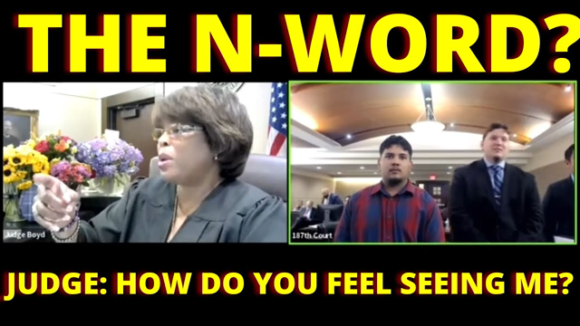 You like using the N-WORD? How do you feel seeing me here now? He was stunned and scared!