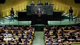 Trump "word salad" as he speaks on Israeli hostages