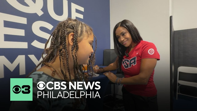 Olympian Dominique Dawes, member of 1996 "Magnificent Seven," opens gymnastics academy in New Jersey