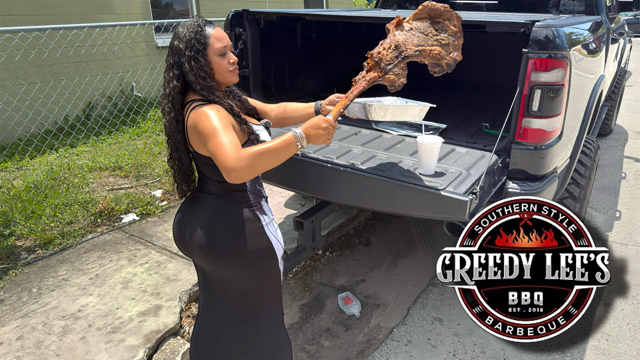 Drove 4 Hours For A TOMAHAWK STEAK | Greedy Lee’s BBQ | Tampa FL